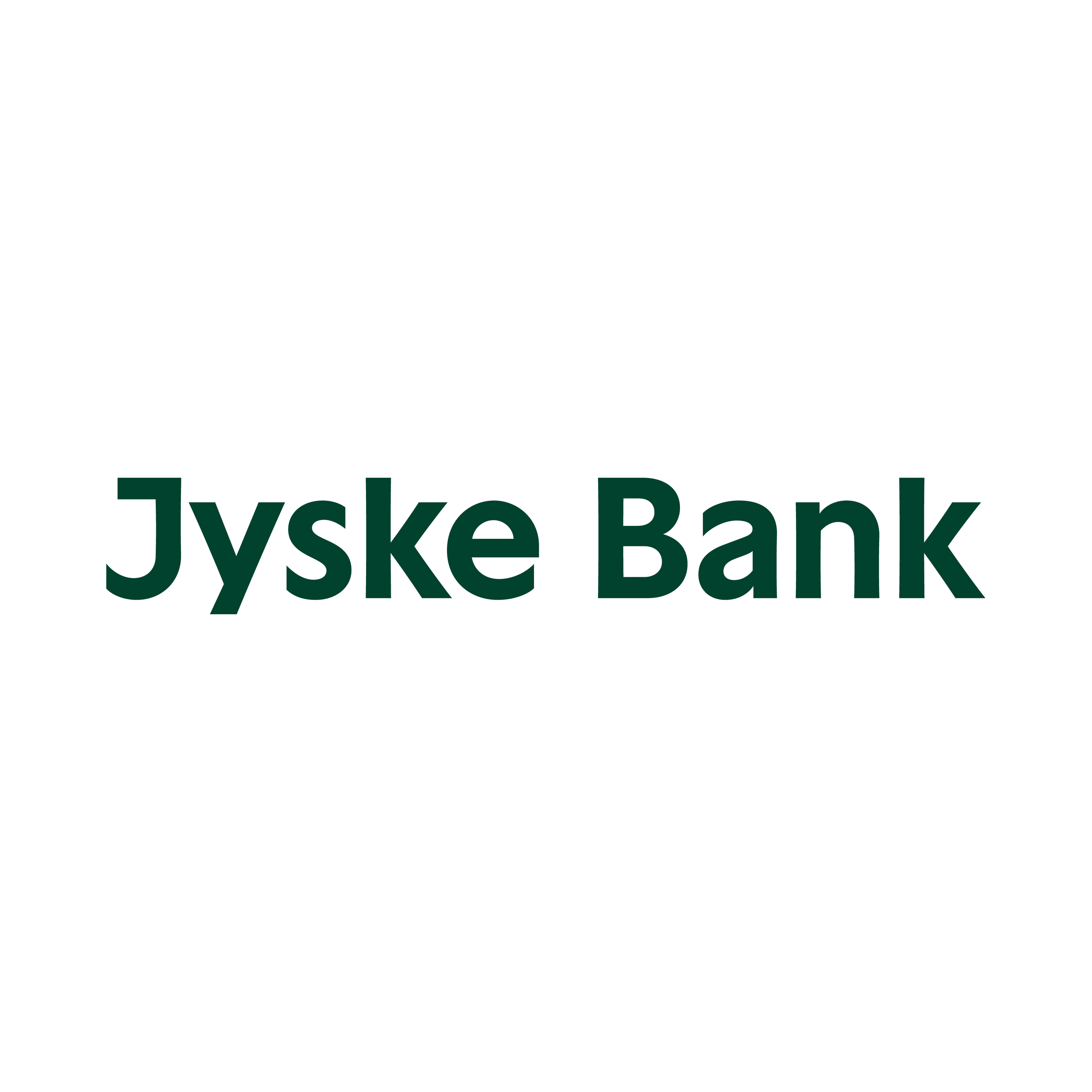 Jyske Bank logo RGB Moerkegroen